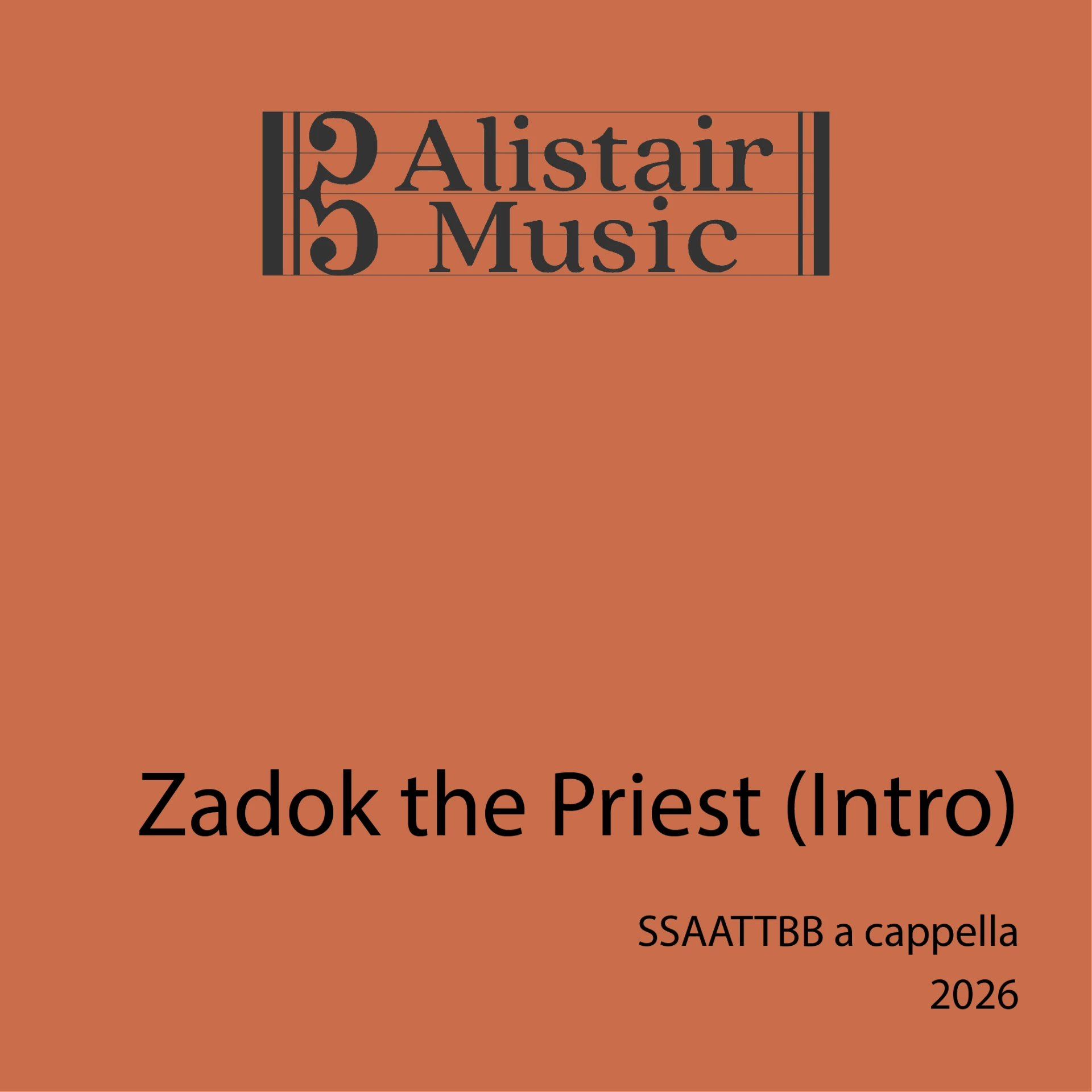 Artwork for Zadok the Priest